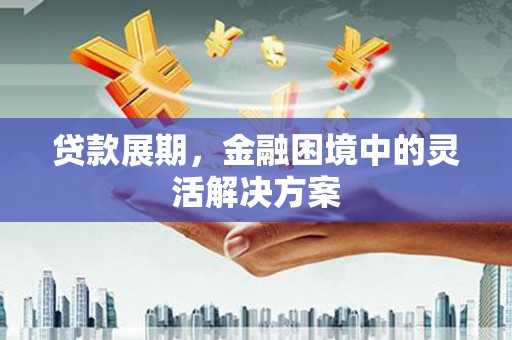 延边贷款展期，金融困境中的灵活解决方案