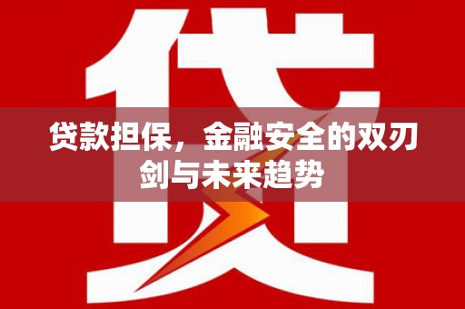 延边贷款担保，金融安全的双刃剑与未来趋势