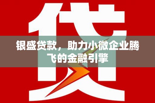 延边银盛贷款，助力小微企业腾飞的金融引擎