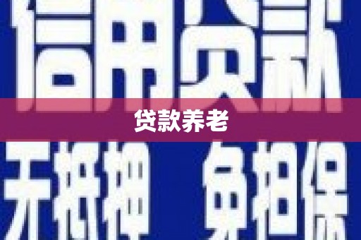 延边贷款养老