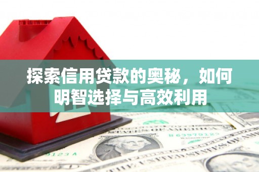 延边探索信用贷款的奥秘，如何明智选择与高效利用