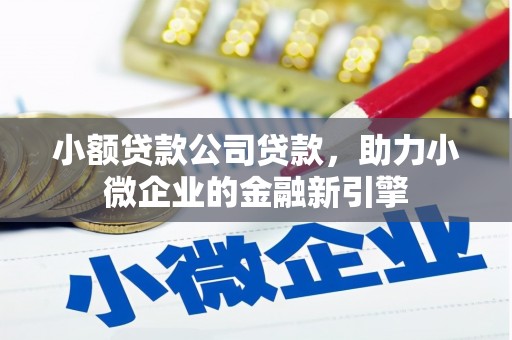 延边小额贷款公司贷款，助力小微企业的金融新引擎