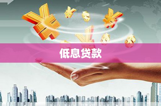 延边低息贷款