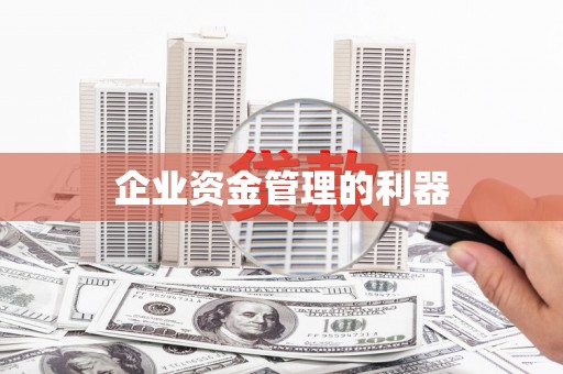 延边企业资金管理的利器